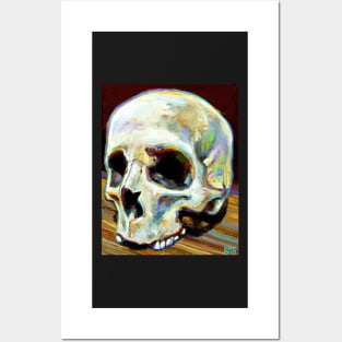 Spooky Gothic Skull by Robert Phelps Posters and Art